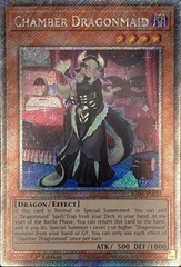 Chamber Dragonmaid - RA04-EN032 - Platinum Secret Rare - 1st Edition